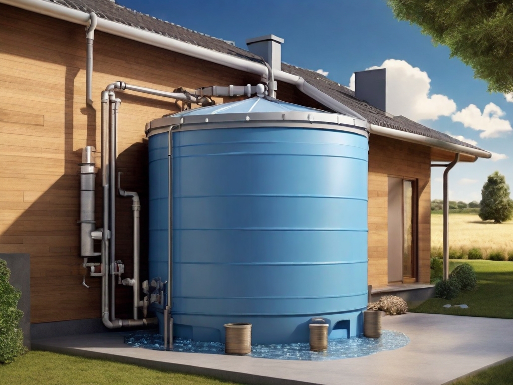 A rainwater harvesting system