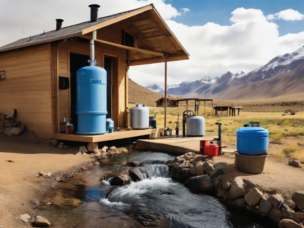 An off-grid water system